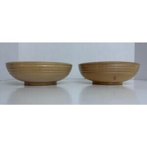 VTG Wood Bowls Made in Japan Set of 2